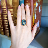 Bague araignée précieuse