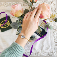 Bracelet papillon aux fleurs