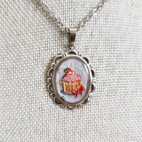 Cupcake à la fraise