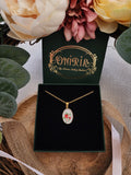 Pendentif fraises des bois