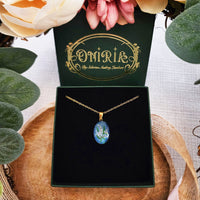Muguet sur fond bleu