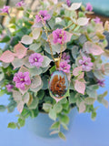Medaillon bumble bee peach et medaillon écureuil pour Wildlovewitch